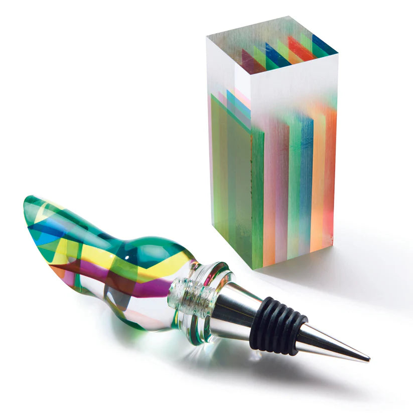 Acrylic Prism Bottle Stopper