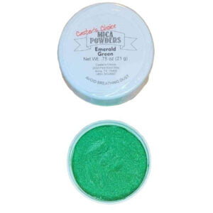Casters Choice Emerald Green Mica Powder