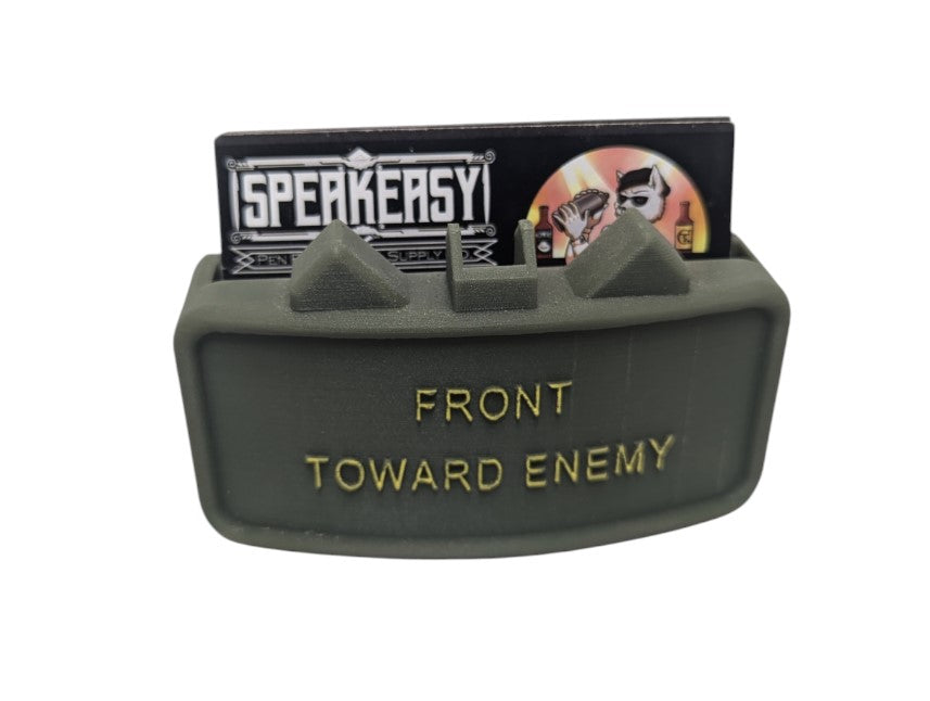 Claymore Business Card Holder