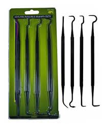 4pc Nylon Double Ended Pick Set