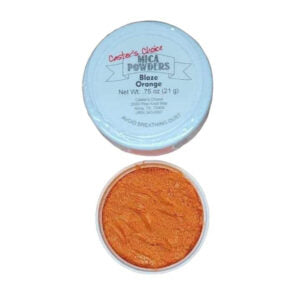 Casters Choice Blaze Orange Mica Powder