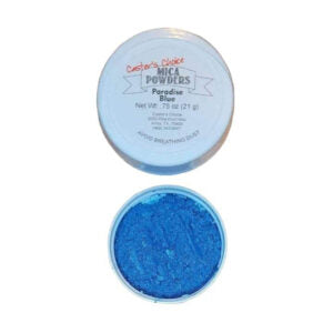 Casters Choice Paradise Blue Mica Powder