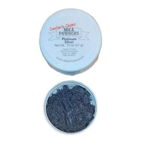 Casters Choice Platinum Silver Mica Powder