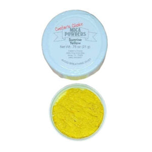 Casters Choice Sunrise Yellow Mica Powder